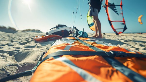 Aile de kitesurf : comment l'entretenir et la ranger ?
